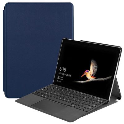 适用微软surface go3前撑可放键盘皮套surfacego3平板保护套