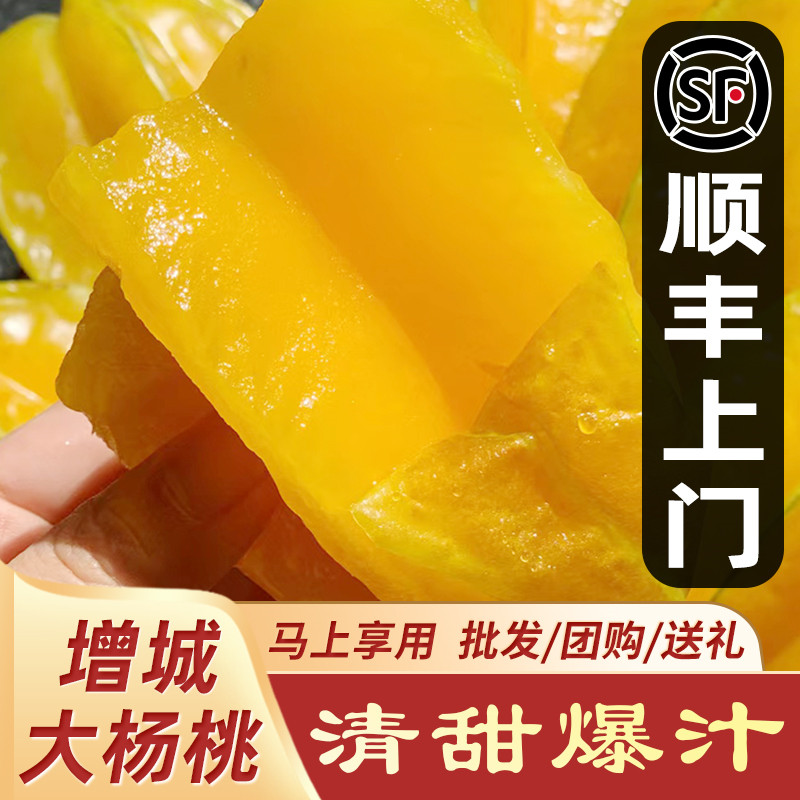 【顺丰包邮】增城杨桃现摘树上熟