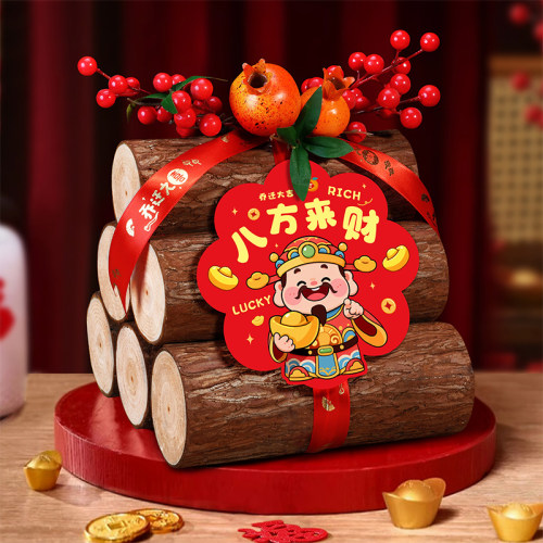 乔迁之喜新居布置装饰柴火摆件