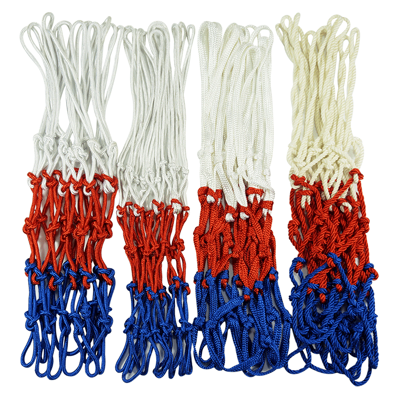 慧鑫蓝红白专业加粗耐用篮球网