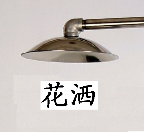 价格优惠 包邮复合式洗眼器配件 紧急冲淋花洒厂家直销