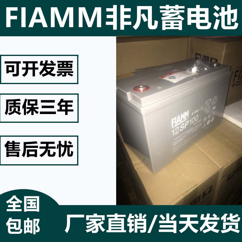 非凡蓄电池12V100AH铅酸免维12SP100护直流屏UPS/EPS电源专用