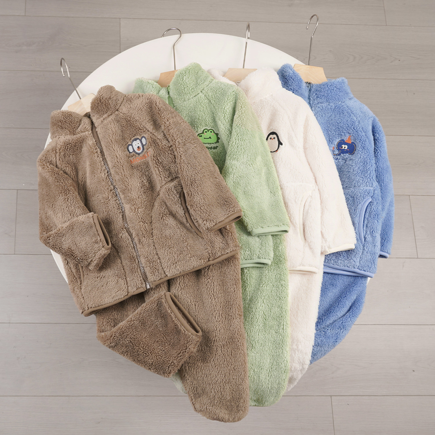 儿童加绒摇粒绒套装男童秋冬款舒棉绒拉链外套加厚家居服睡衣睡裤,童装/婴儿装/亲子装,家居服套装,淘宝优惠券,粉丝福利购,淘宝优惠卷
