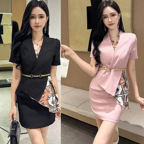 足浴技师工作服女酒店前台销售