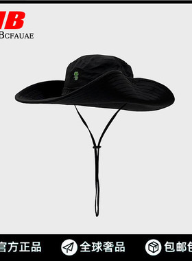 New Bcfauae NB官方正品抽绳渔夫帽男夏季户外钓鱼帽西部牛仔帽子