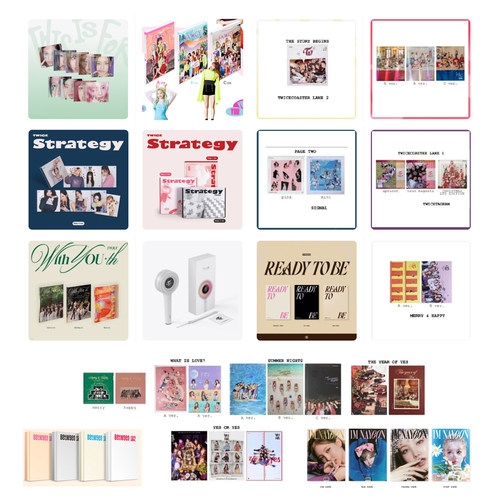 国内现货 twice 迷你 正规 小卡 汇总