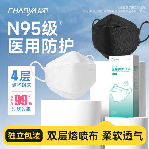 n95级医用防护口罩女高颜值秋冬