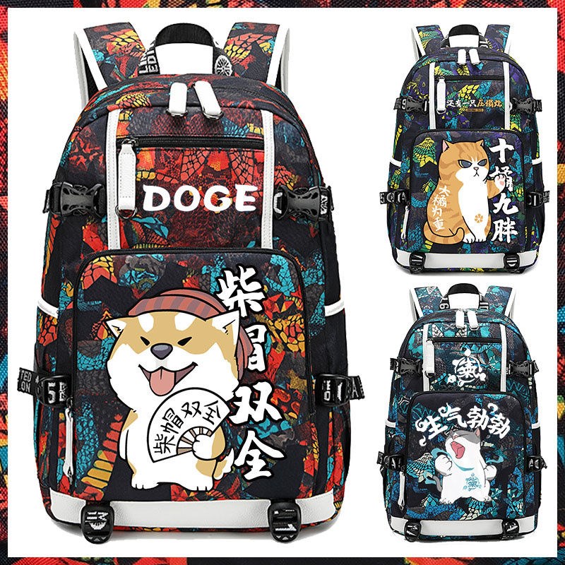 柴貌双全初中书包男小学生背包帅