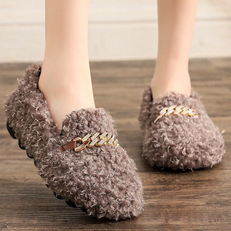 聚氨酯底老北京布鞋加绒保暖冬季女棉鞋防滑软底豆豆鞋平底妈妈鞋,女鞋,乐福鞋（豆豆鞋）,淘宝优惠券,粉丝福利购,淘宝优惠卷