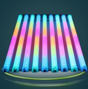 户外数码管led护栏管门头跑马灯管招牌七彩轮廓广告霓虹防水室外