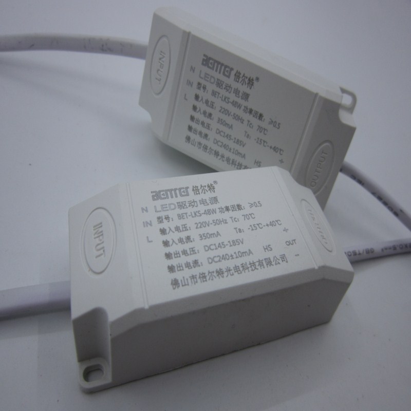 包郵倍爾特平板面板燈LED48W350MA驅(qū)動器LED驅(qū)動電源配件廠家直銷