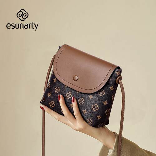 ESUNARTY老花小包包女式水桶包