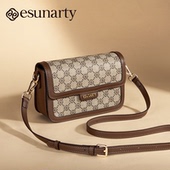 老花小包包女2026新款 高级感女士小方包休闲通勤单肩斜挎包秋冬季