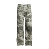 killer 迷彩美式 休闲裤 微喇直筒宽松百搭通勤刺绣阔腿长裤