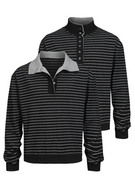 TZ killer DOUBLECOLLAR 立领羊毛针织衫 条纹长袖毛衣内搭打底衫