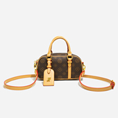 超火小包包女式 2025新款 小众设计老花手提保龄球包百搭单肩斜挎包