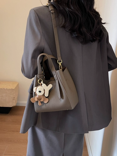 Демисезонная сумка через плечо, корзина, сумка на одно плечо, изысканный стиль, в западном стиле