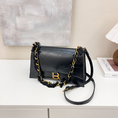 LAOYJA高级感小众链条腋下沙漏包