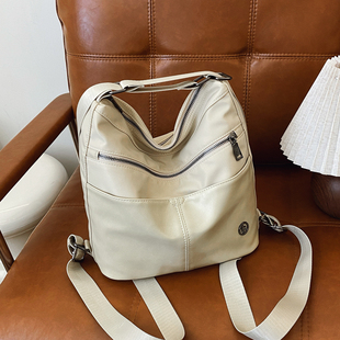 包包女2025新款小众通勤牛津布托特包多功能双肩包三用单肩斜挎包