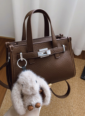 LAOYJA高级感小众洋气手提铂金包
