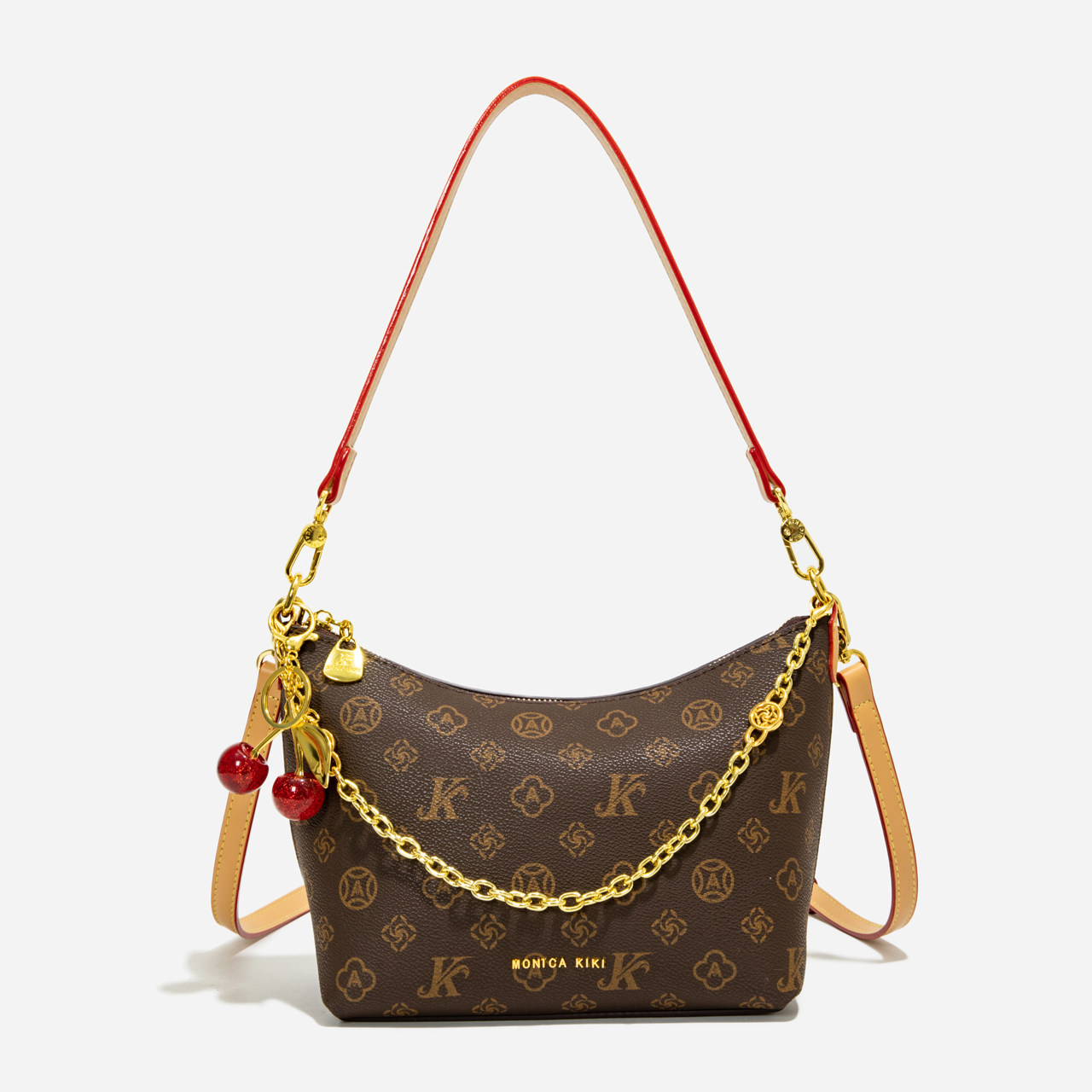 今年流行爆款包包女式2025新款超火老花链条腋下饺子包单肩斜挎包,箱包皮具/热销女包/男包,通用款女包,淘宝优惠券,粉丝福利购,淘宝优惠卷