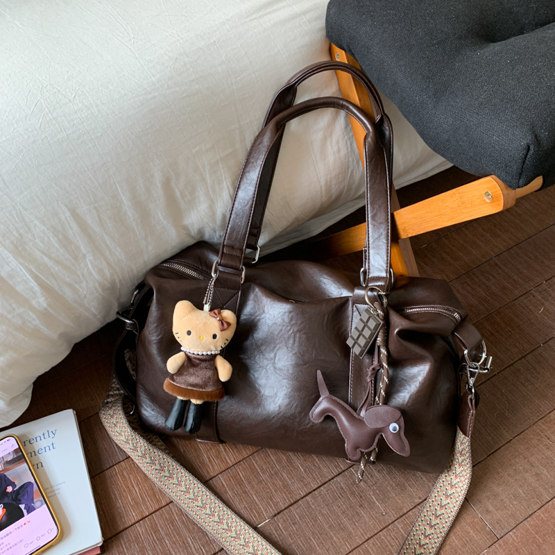 LAOYJA松弛感大容量旅行托特包潮