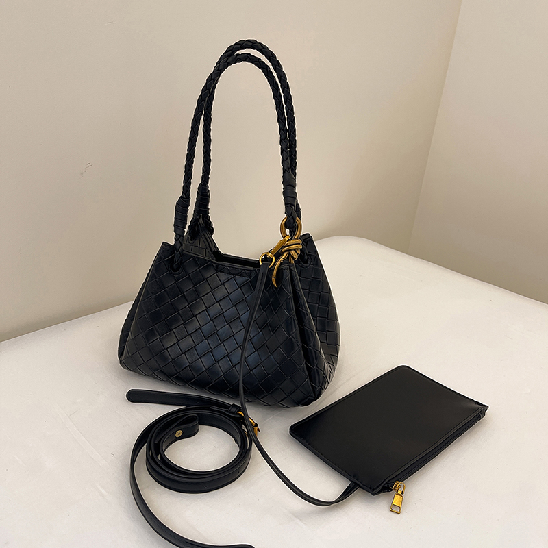 LAOYJA高级感小众编织水桶包