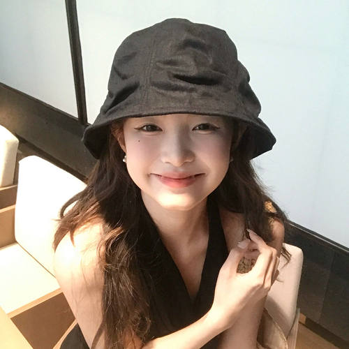 日系夏季大檐防晒显脸小渔夫帽女