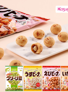 日本进口春日井酥脆虾皮花生鱿鱼