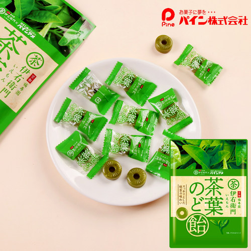 日本PINE佩茵佩茵绿茶味润喉糖