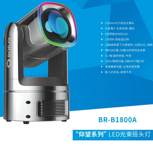 铂锐LED摇头灯嵌入式安装