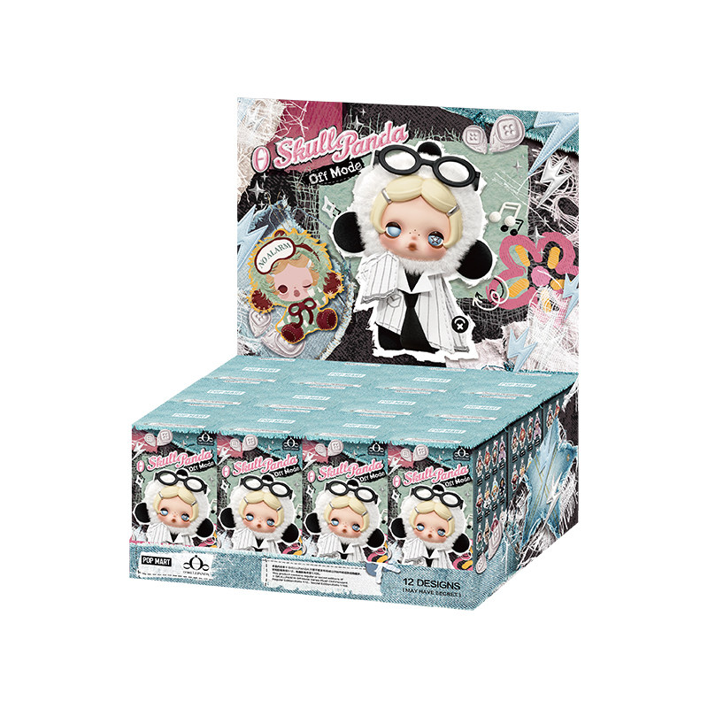 thumbnail for POPMART θ SKULLPANDA Unwanted Unwanted Series Plush Figurine Pendant Blind Box