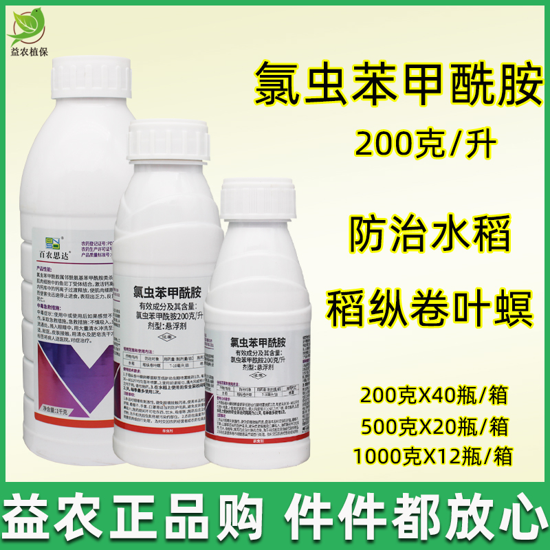 200克/升氯虫苯甲酰胺悬浮剂