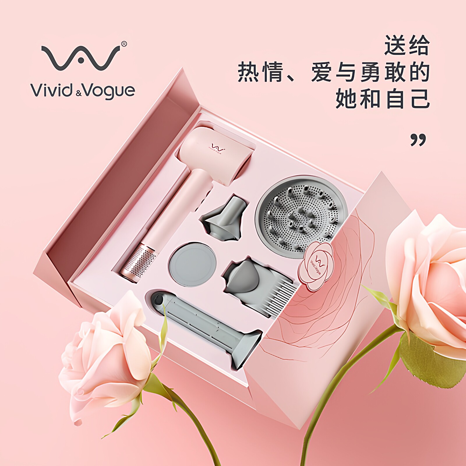 2026新款唯戈造型吹风机家用送礼物结婚女朋友高速等离子电风筒