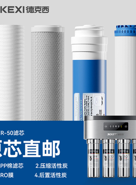 DEKEXI/德克西 R-50滤芯一年使用量套装 不包含RO膜