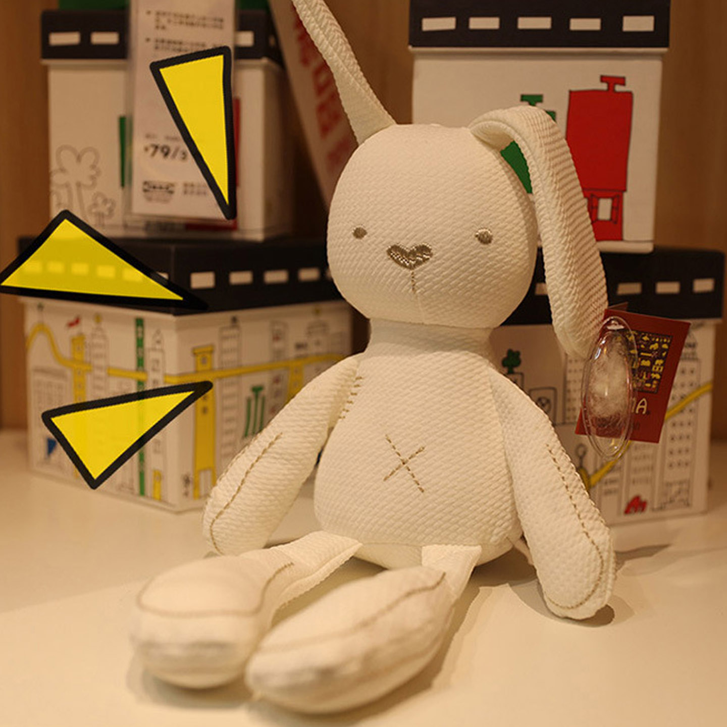 兔子毛绒玩偶娃娃安抚抱枕布偶