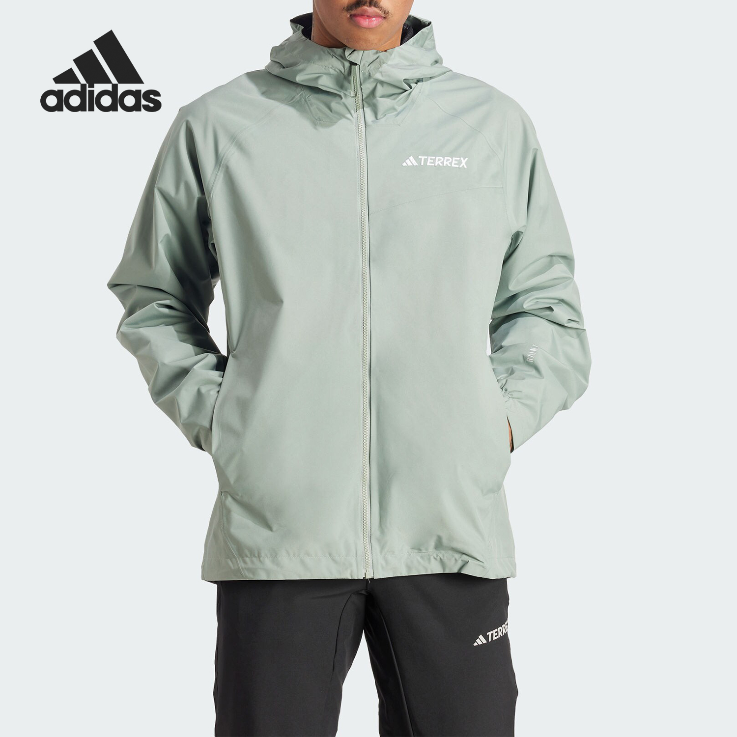 Adidas/阿迪达斯男士冲锋衣外套