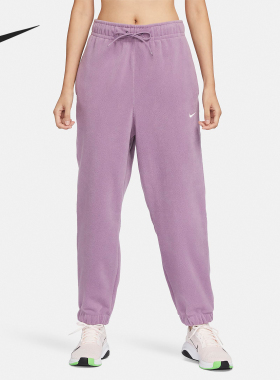 Nike/耐克正品冬季新款女士针织加绒休闲运动长裤FB5579-536