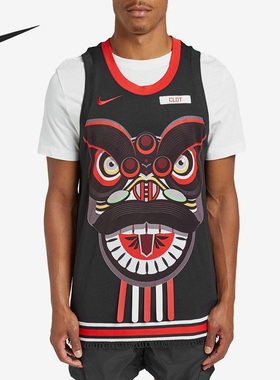 Nike/耐克正品夏季新款男子透气运动篮球背心CK0094-010