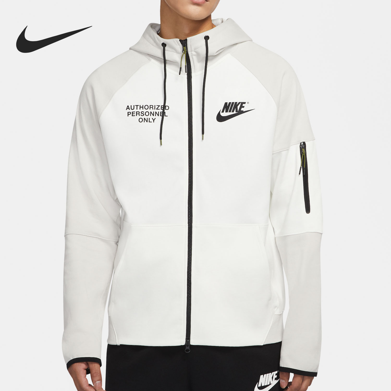 Nike/耐克正品Sportswear男子运动拉链连帽衫夹克外套 DM6549-072