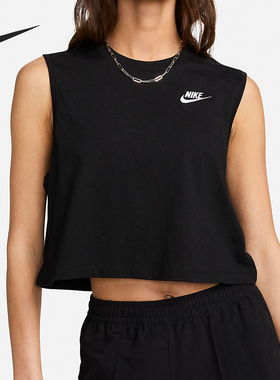 Nike/耐克正品夏季新款女士运动休闲透气无袖背心FV5506-010