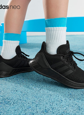 Adidas/阿迪达斯正品休闲大童时尚潮流低帮轻便运动鞋 FZ2955