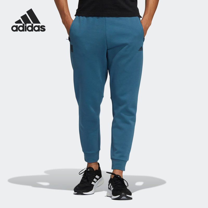 Adidas/阿迪达斯正品2021男子运动训练宽松休闲长裤H39292