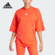 女士短袖 Adidas 新款 夏季 圆领宽松T恤IS4294 阿迪达斯正品