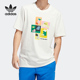 T恤HM9247 三叶草男子夏运动印花休闲舒适短袖 Adidas 阿迪达斯正品