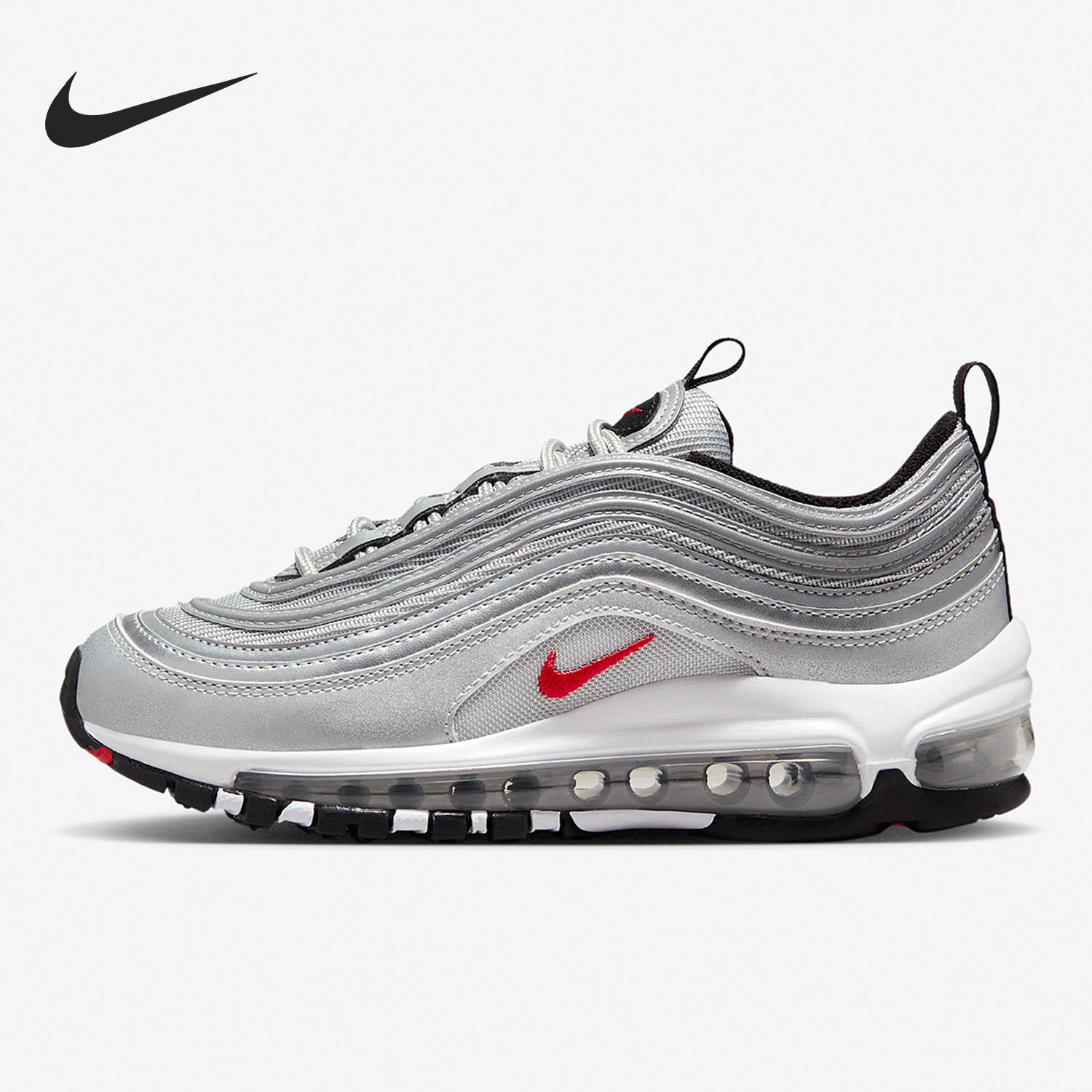 Nike/耐克正品AIR MAX97 GS女子大童气垫缓震跑步鞋918890-001,童鞋/婴儿鞋/亲子鞋,运动鞋,淘宝优惠券,粉丝福利购,淘宝优惠卷