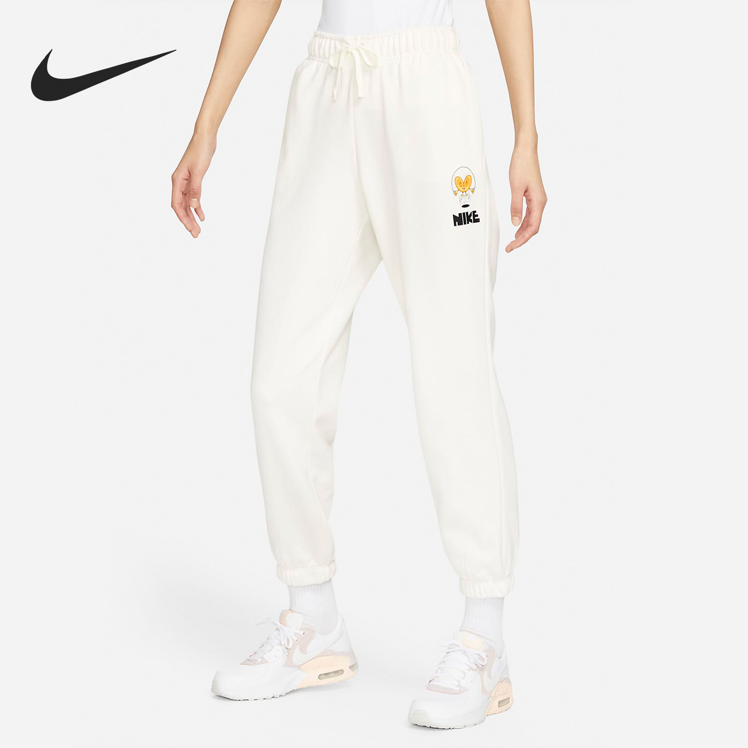 Nike/耐克正品秋冬新款女子休闲运动法式透气毛圈长裤 FN0255-133
