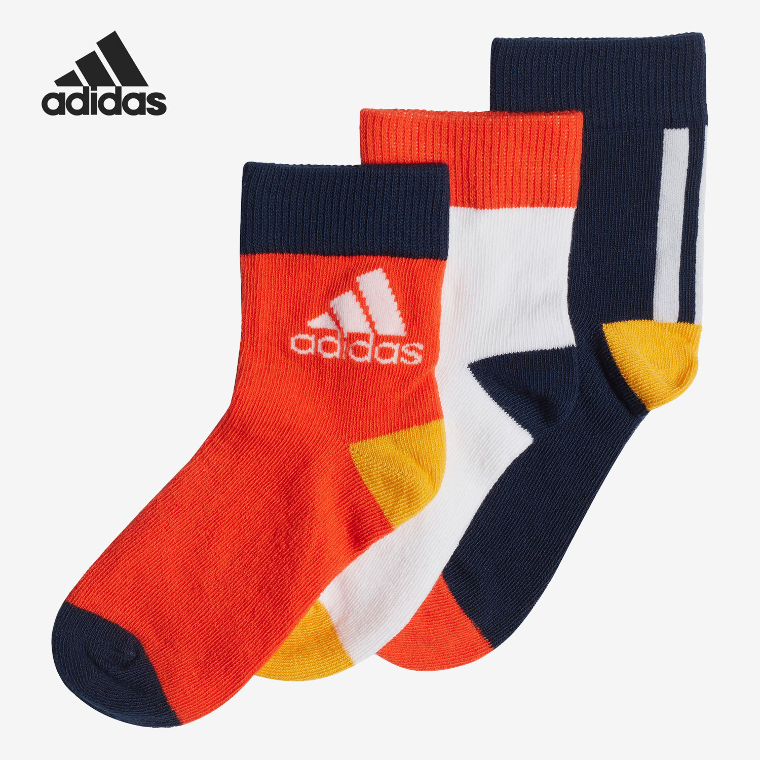 阿迪达斯正品儿童袜子Adidas阿迪