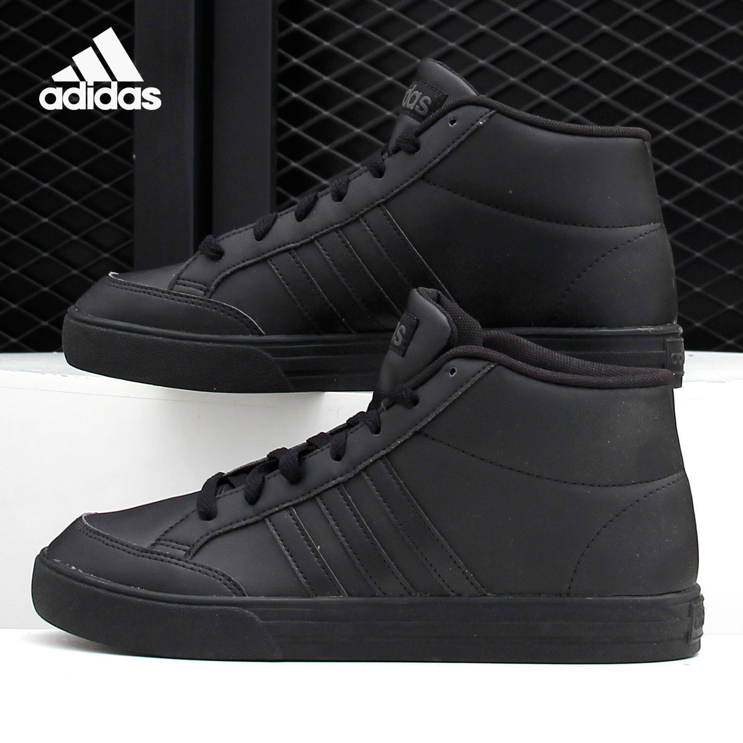 Adidas/阿迪达斯正品VS SET 男子中帮运动休闲板鞋 FY3043,运动鞋new,板鞋,淘宝优惠券,粉丝福利购,淘宝优惠卷