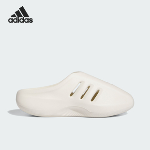 男女同款 耐磨防滑新款 阿迪达斯正品 JH6766 拖鞋 穆勒鞋 经典 Adidas